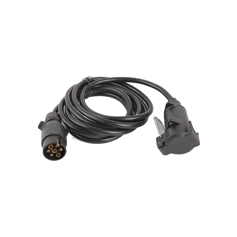 کویل مارپیچی PU مشکی 7 قطبی JH018