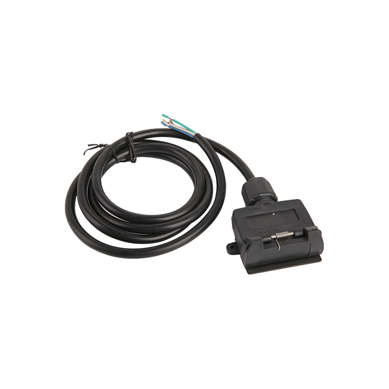 دوشاخه سیم پیچ مستقیم PVC 7 قطبی JH033